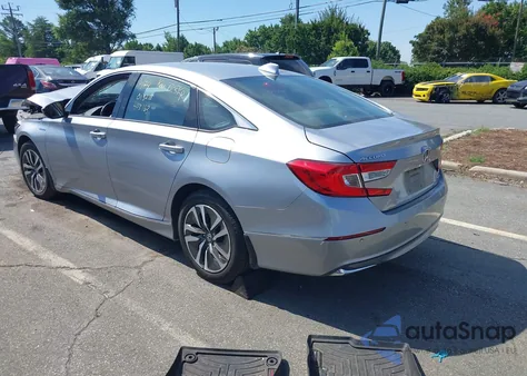 2021 Honda Accord Hybrid Ex-L from USA, damaged, VIN 1HGCV3F57MA013218
